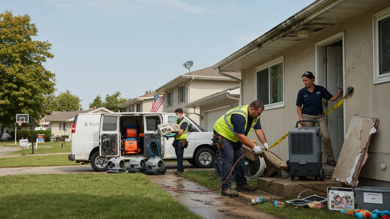Water Damage Restoration in Stonefort, IL near me